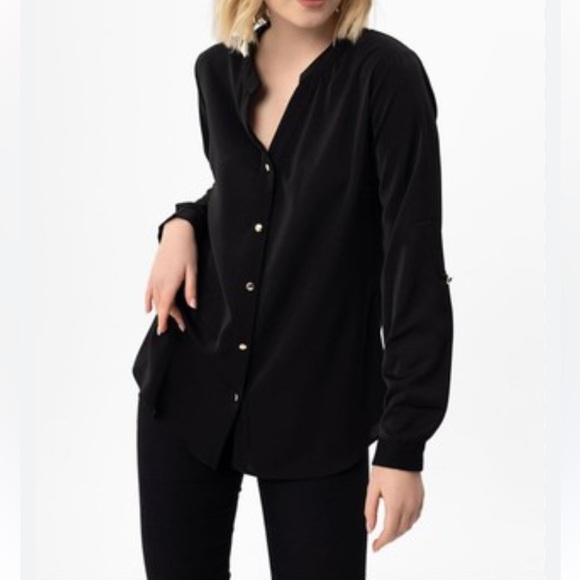 29 Linen Button Down Chic Top - Picture 5 of 6